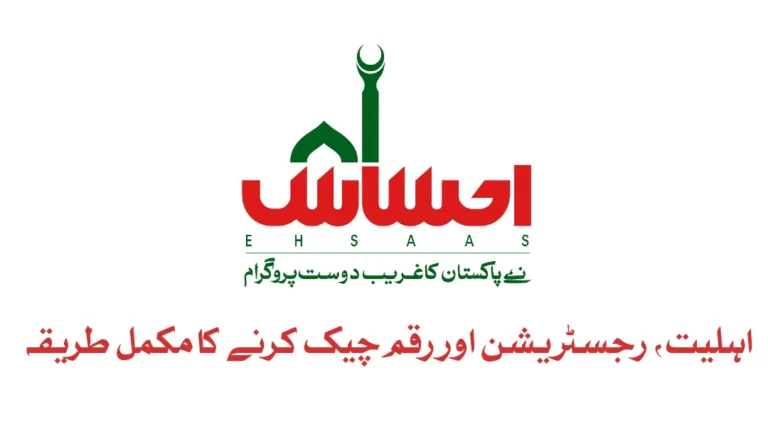 احساس پروگرام 8171: اہلیت، رجسٹریشن اور رقم چیک کرنے کا مکمل طریقہ 2025